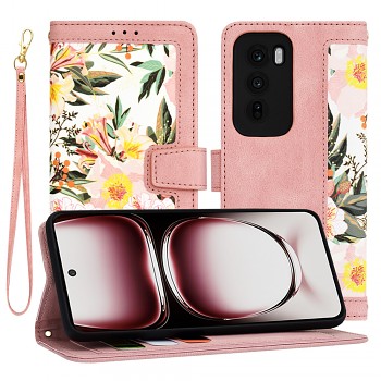 Techsuit FlipCraft Oppo Reno12 Pro Sweetheart Pink