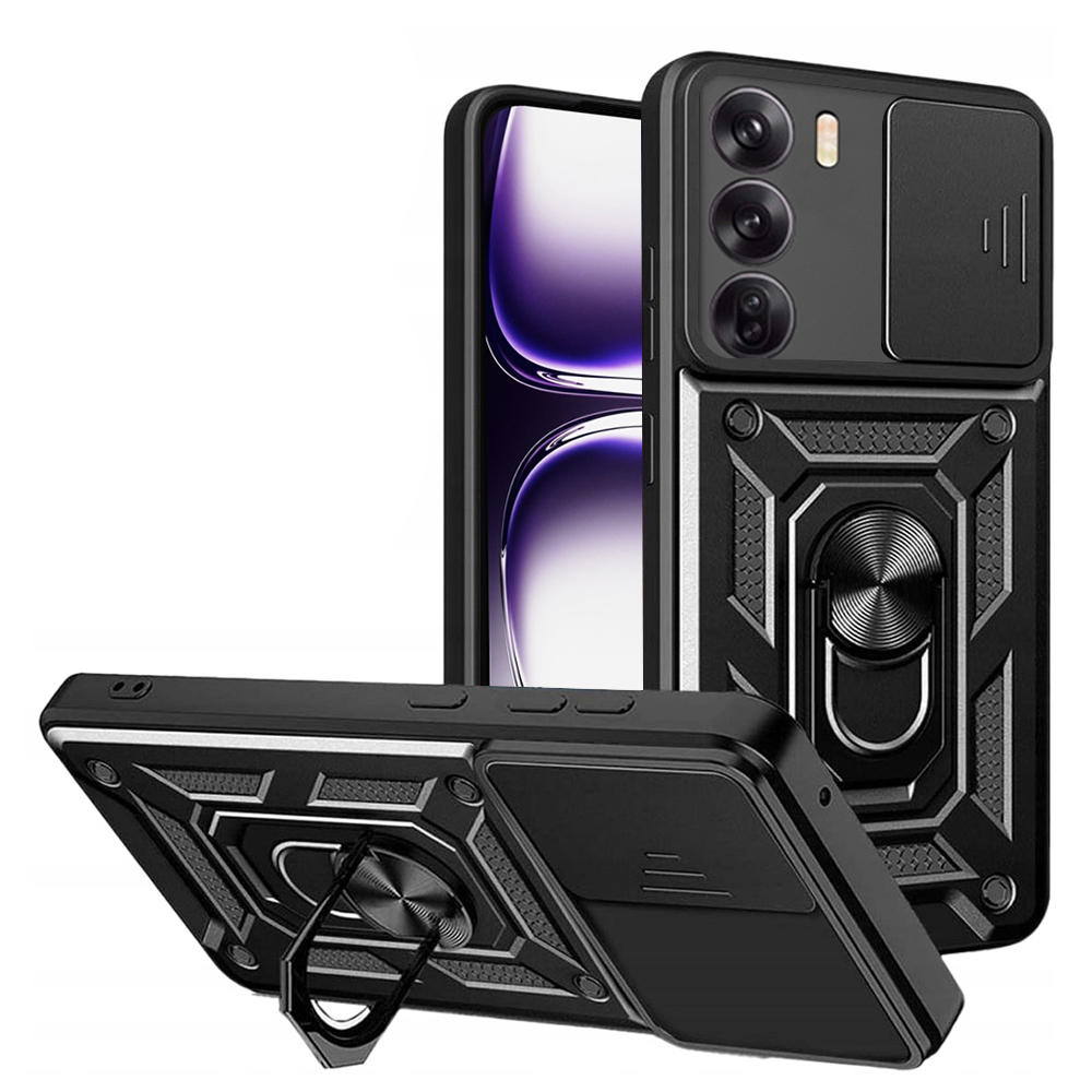Levně Techsuit CamShield Série Oppo Reno12 Černá