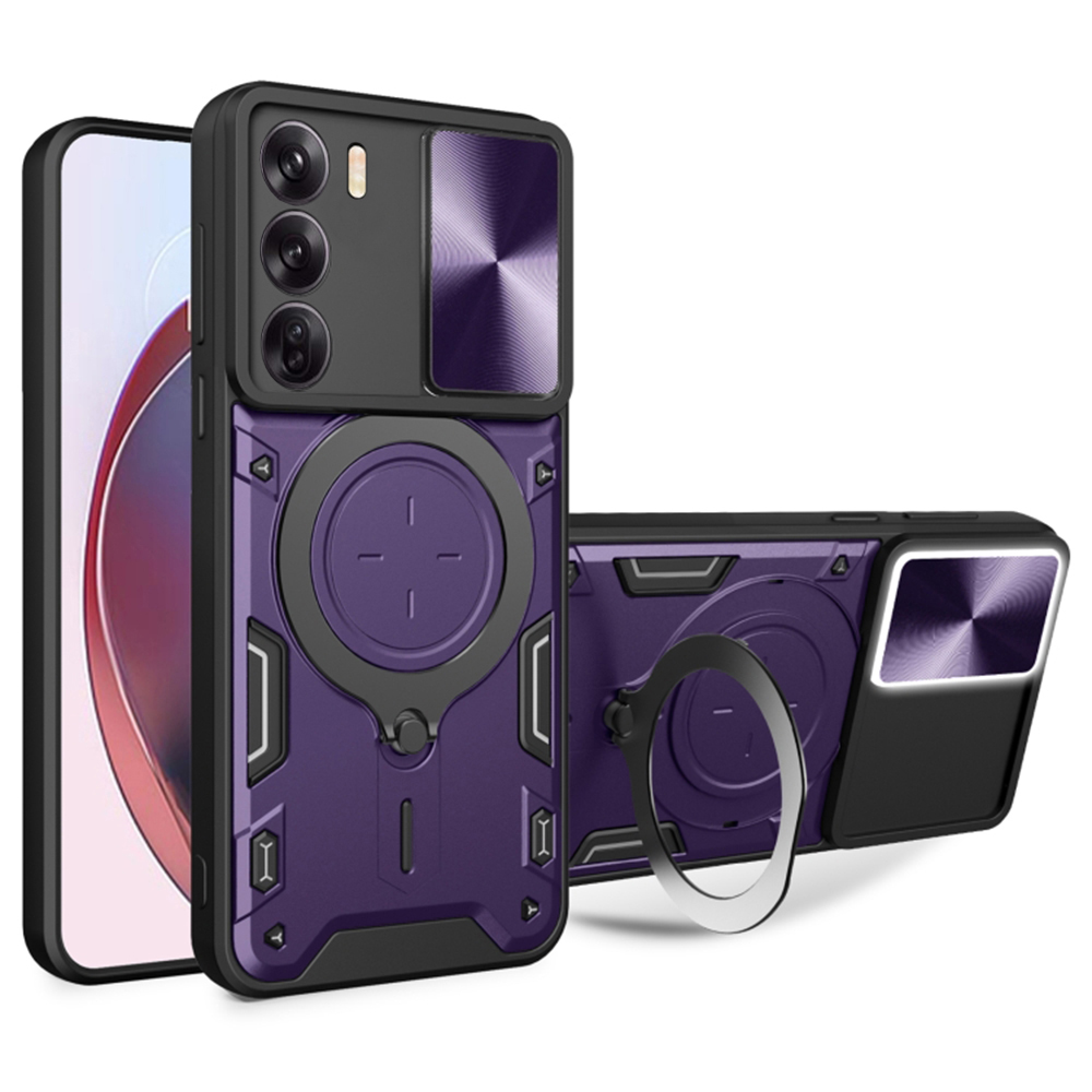Levně Techsuit CamGuard Pro Oppo Reno12 Fialová