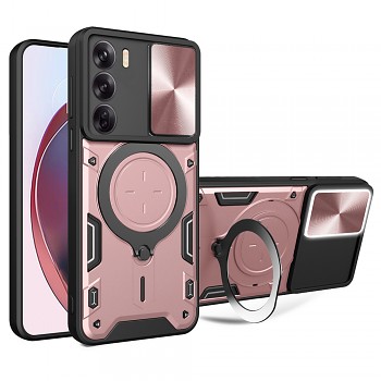 Techsuit CamGuard Pro kryt pro Oppo Reno12 Rose Gold