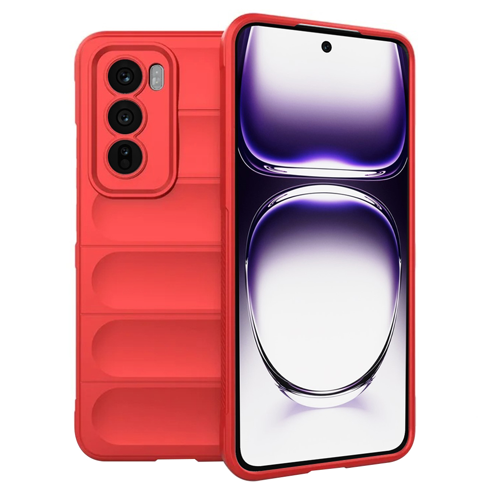 Levně Techsuit Kouzelný štít Oppo Reno12 Červený