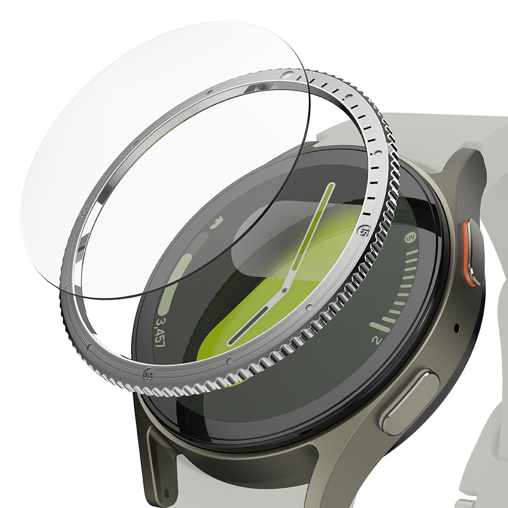 Levně Ringke Bezel Samsung Galaxy Watch7 40mm Silver Pattern7