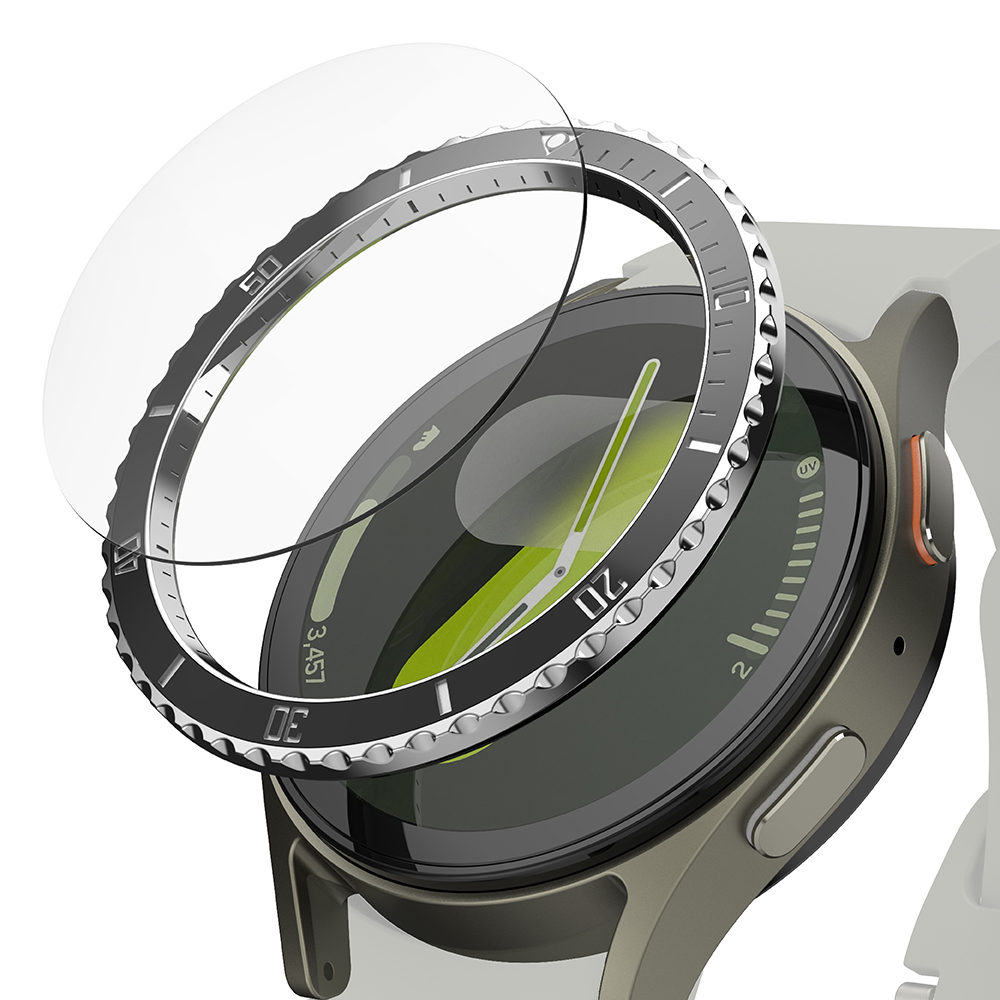 Levně Ringke Premium Bezel Styling Samsung Galaxy Watch7 40mm Černý Vzor4