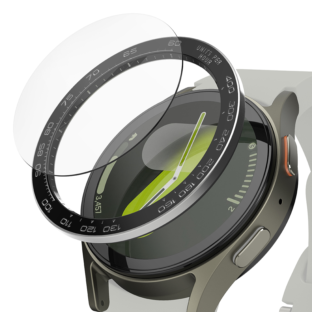 Ringke Prémiový Bezel Samsung Galaxy Watch7 40mm Black Pattern1