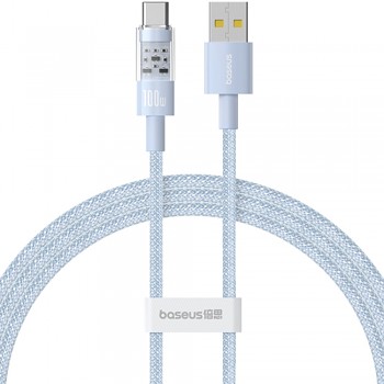 Baseus Data Cable Gem USB na Type C 100W 2m Galaxy Blue