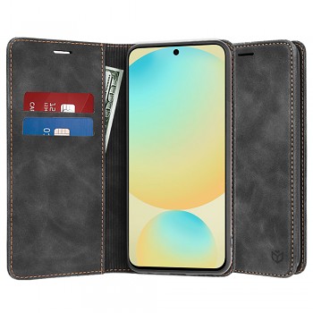 Techsuit Pohodlný Kryt Samsung Galaxy S24 FE Black