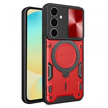 Techsuit CamGuard Pro Samsung Galaxy S24 FE Červený
