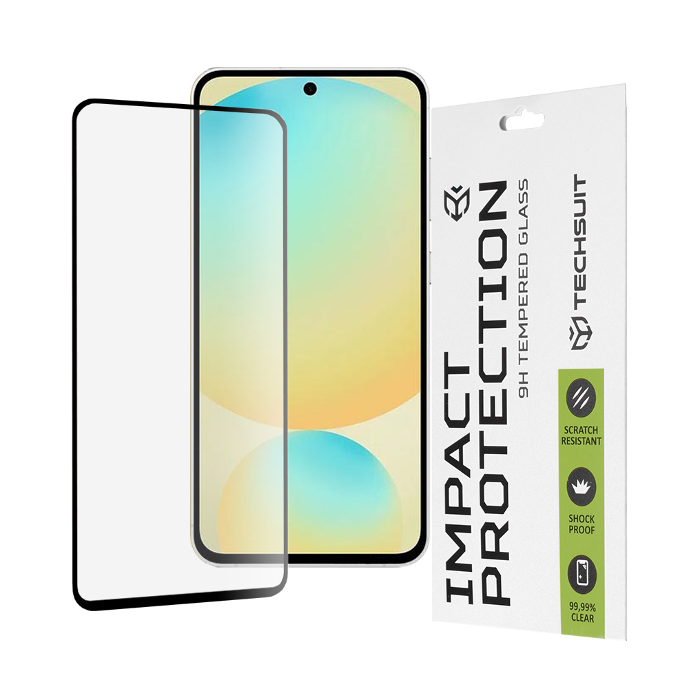 Levně Techsuit 111D Celoplošné sklo Samsung Galaxy S24 FE Black