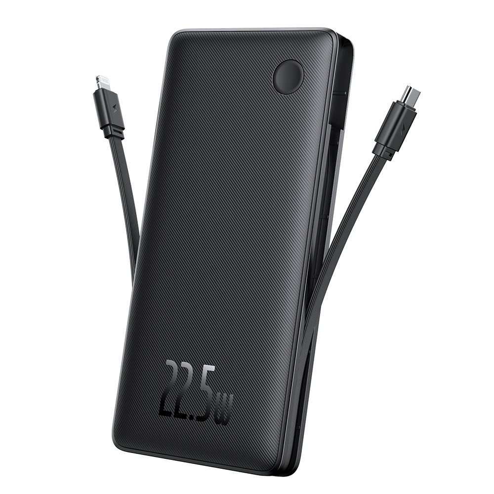 Levně Baseus Power Bank Airpow Air Lite 10000mAh 22.5W Black