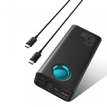 Baseus Powerbanka P10022402113-00 26800mAh 65W Černá