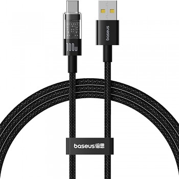 Baseus Data Cable Gem USB na Type-C 100W 2m Cluster Black