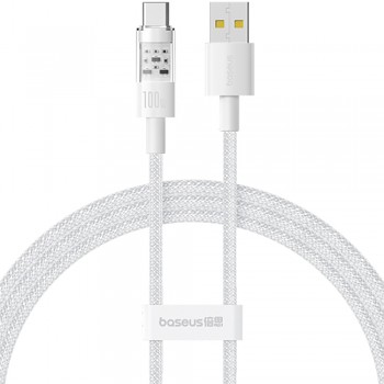 Baseus Data Cable Gem USB na Type C 100W 1m Moon White