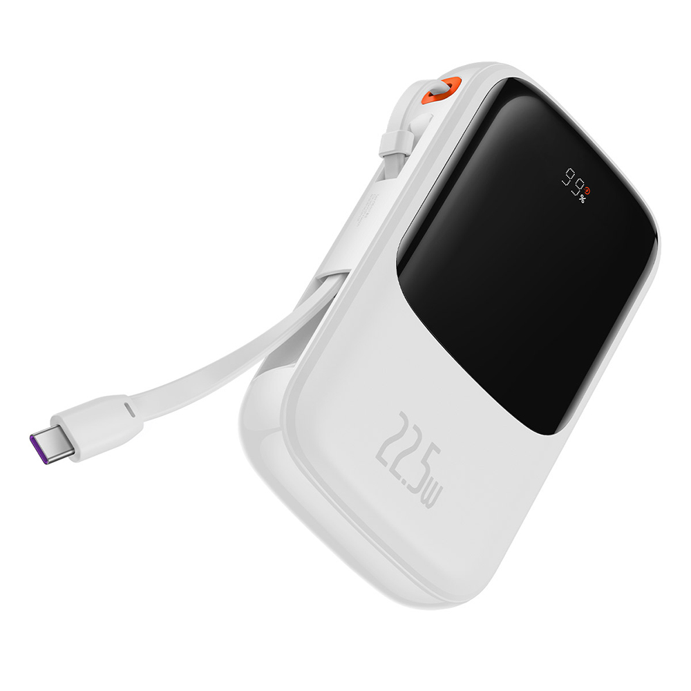 Levně Baseus Power Bank Qpow Pro 10000mAh 22.5W White
