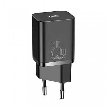 Baseus Wall Charger Super Si 1C CCSP020101 Type C 25W Černá