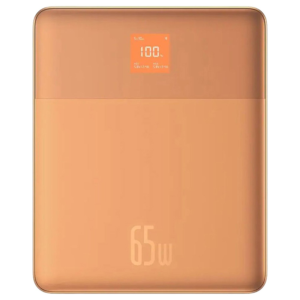 Baseus Power Bank Blade 65W 12000mAh Digitální displej Oranžová