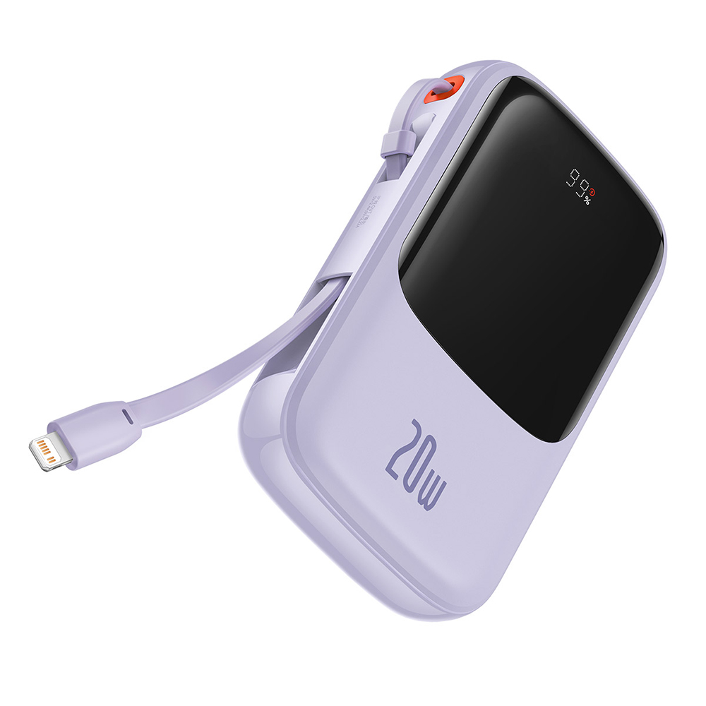 Levně Baseus Power Bank Qpow Pro PPQD030005 20000mAh 20W fialová