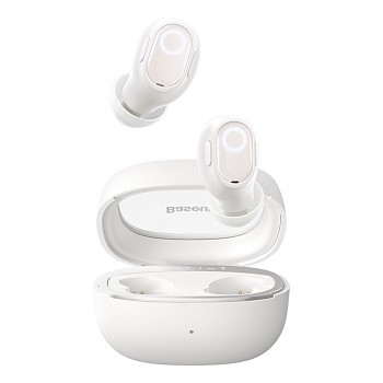 Baseus WM02+ Sluchátka TWS Bluetooth V5.3 Creamy White