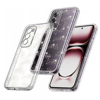 Techsuit SparkleSkin Series kryt Oppo Reno12 čirý