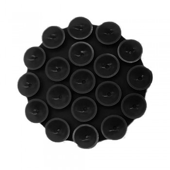 Techsuit Phone Holder SB-CUP silikonová přísavka černá