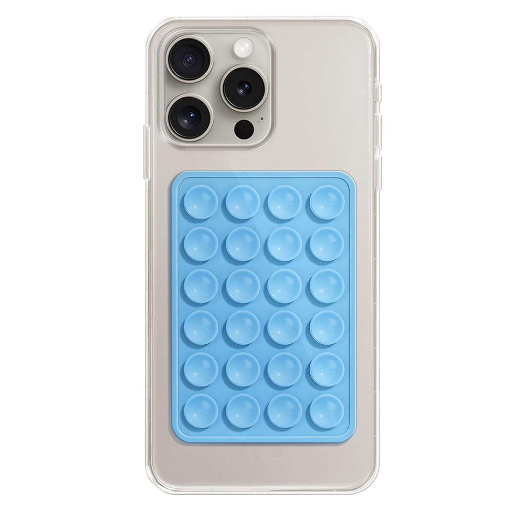 Techsuit SE-PAD držák telefonu přísavka selfie silikon Bleu