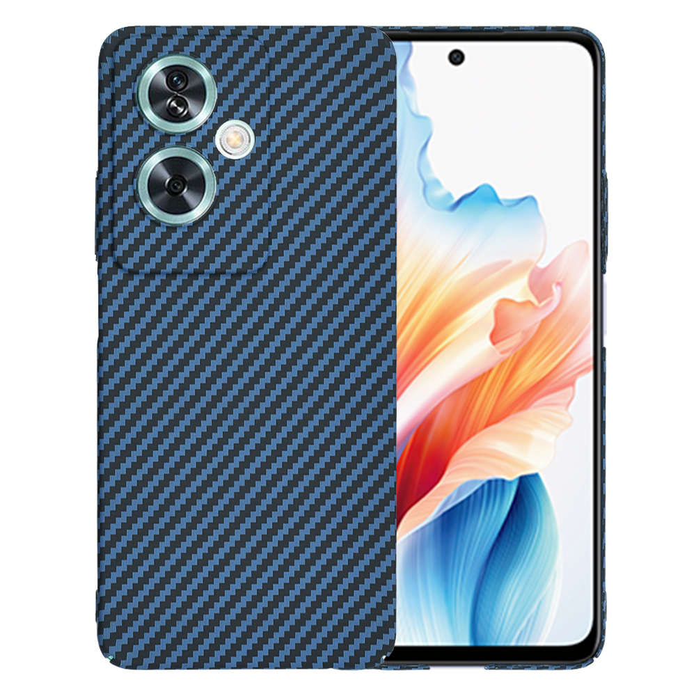 Levně Techsuit CarboniteFiberShell Oppo A79 5G OnePlus N30SE Cyan