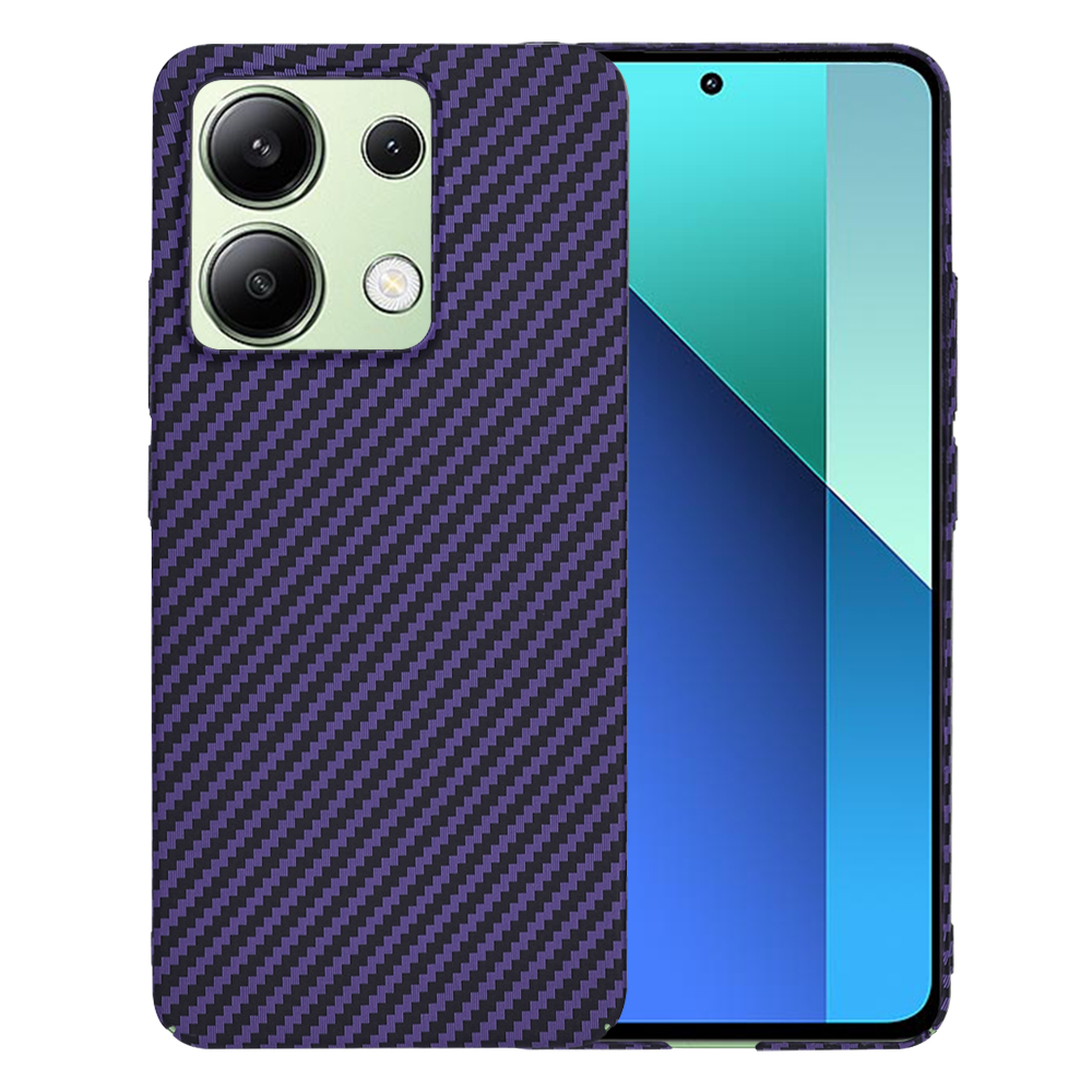 Levně Techsuit Carbonite FiberShell Xiaomi Redmi Note 13 4G Purple