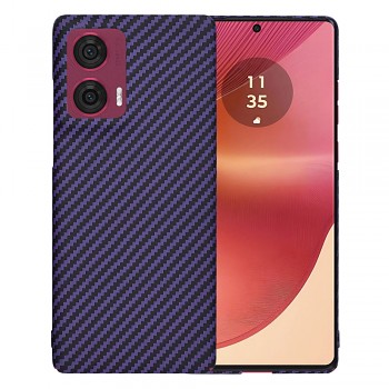 Techsuit Carbonite Motorola Edge 50 Fusion Purple