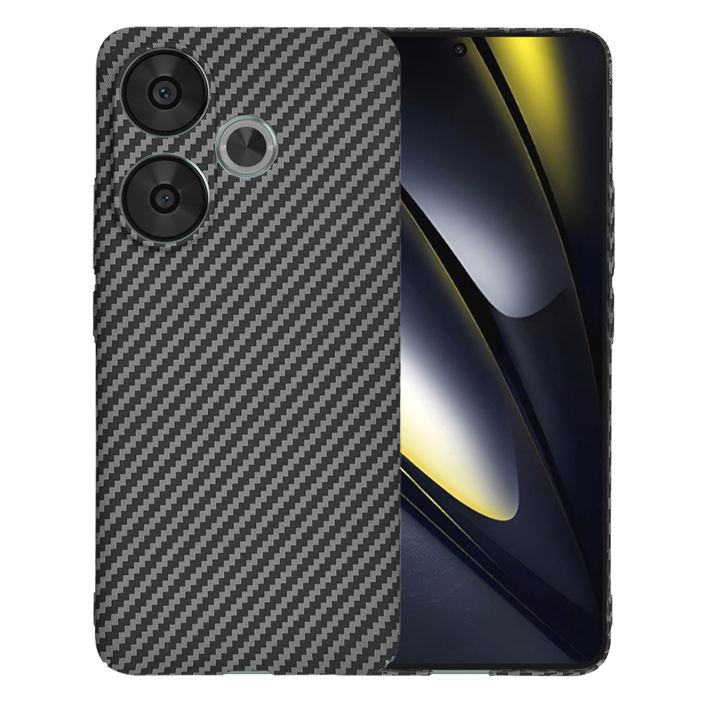 Levně Techsuit Carbonite FiberShell pouzdro Xiaomi Poco F6 černé