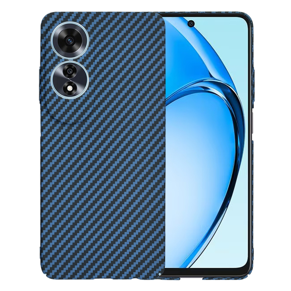 Levně Techsuit Carbonite FiberShell pro Oppo A60 4G Cyan