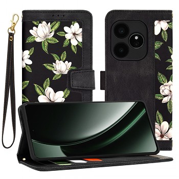 Techsuit FlipCraft Realme GT 6 GT 6T Květy úsvitu