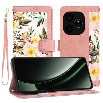 Techsuit FlipCraft kryt Realme GT 6 GT 6T Sweetheart Pink