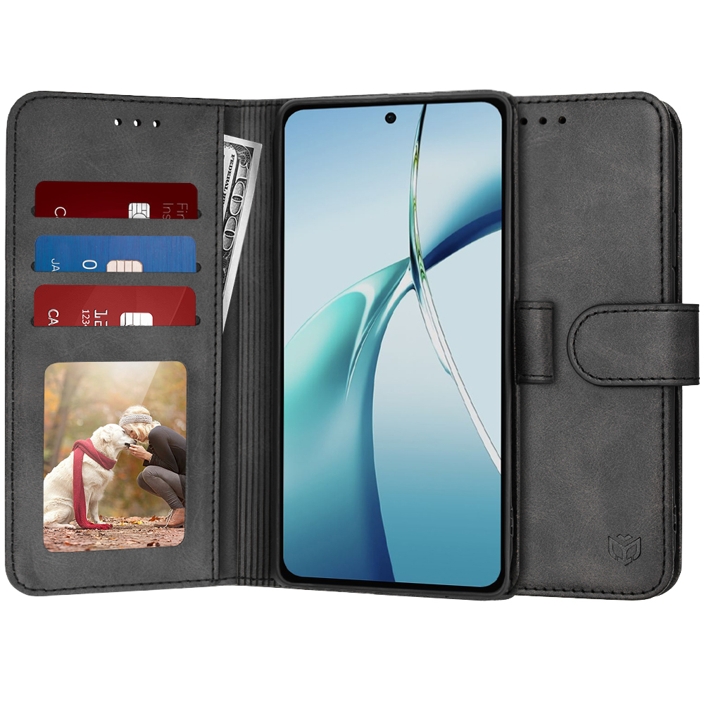 Levně Techsuit Diář pro OnePlus Nord CE4 Lite černý