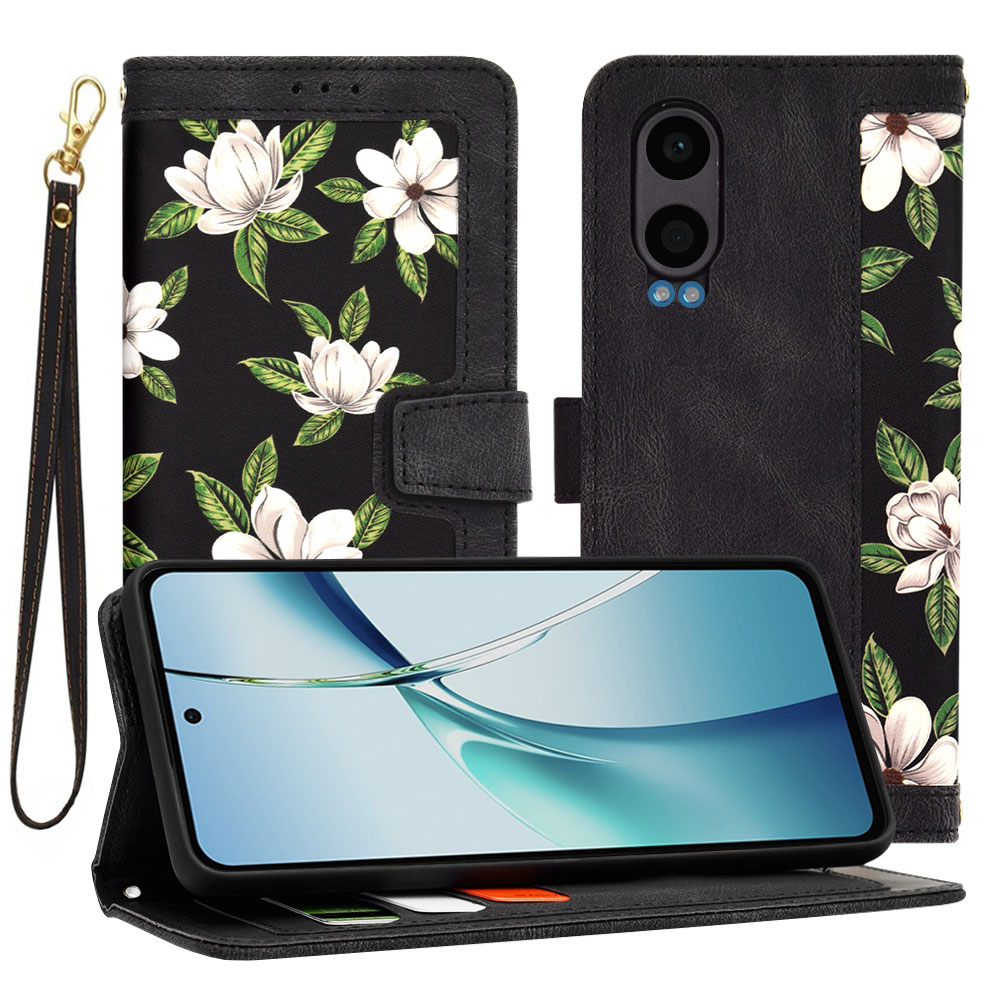 Levně Techsuit FlipCraft OnePlus Nord CE4 Lite Flowers Dawn