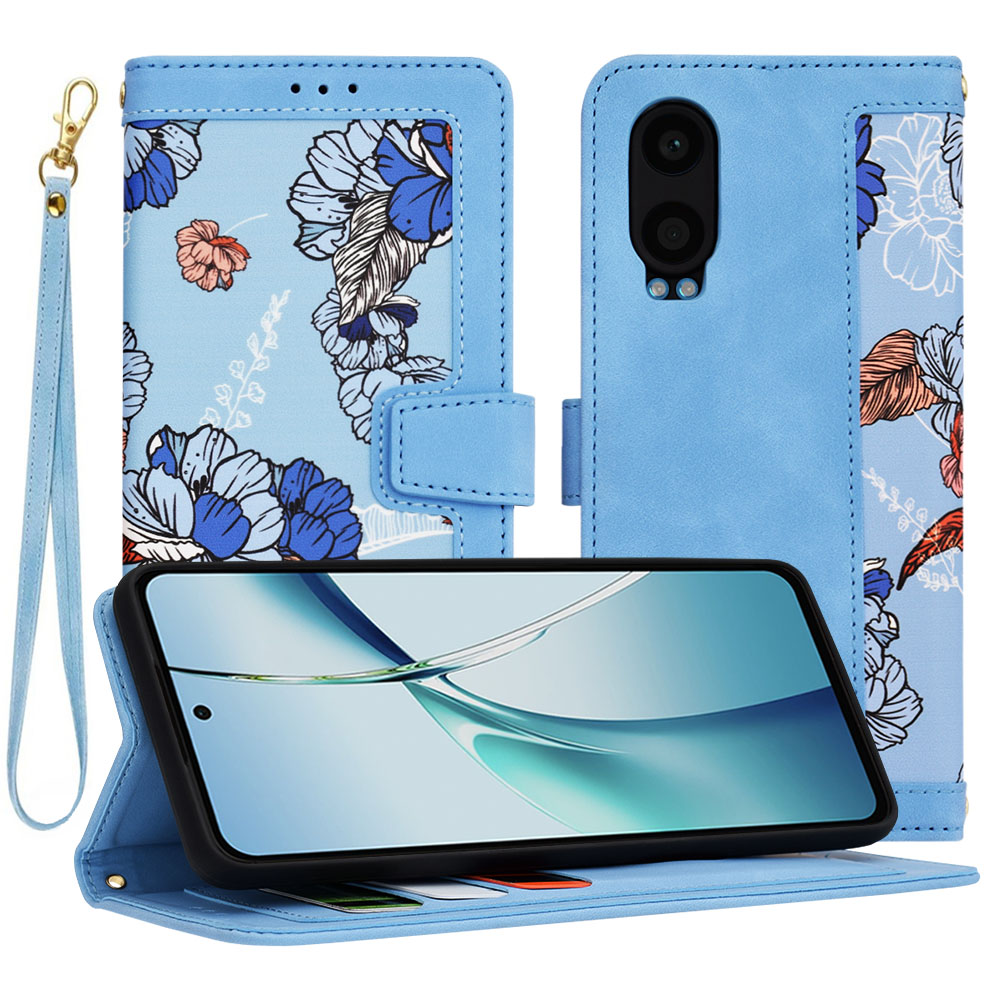 Levně Techsuit FlipCraft OnePlus Nord CE4 Lite Živá modrá
