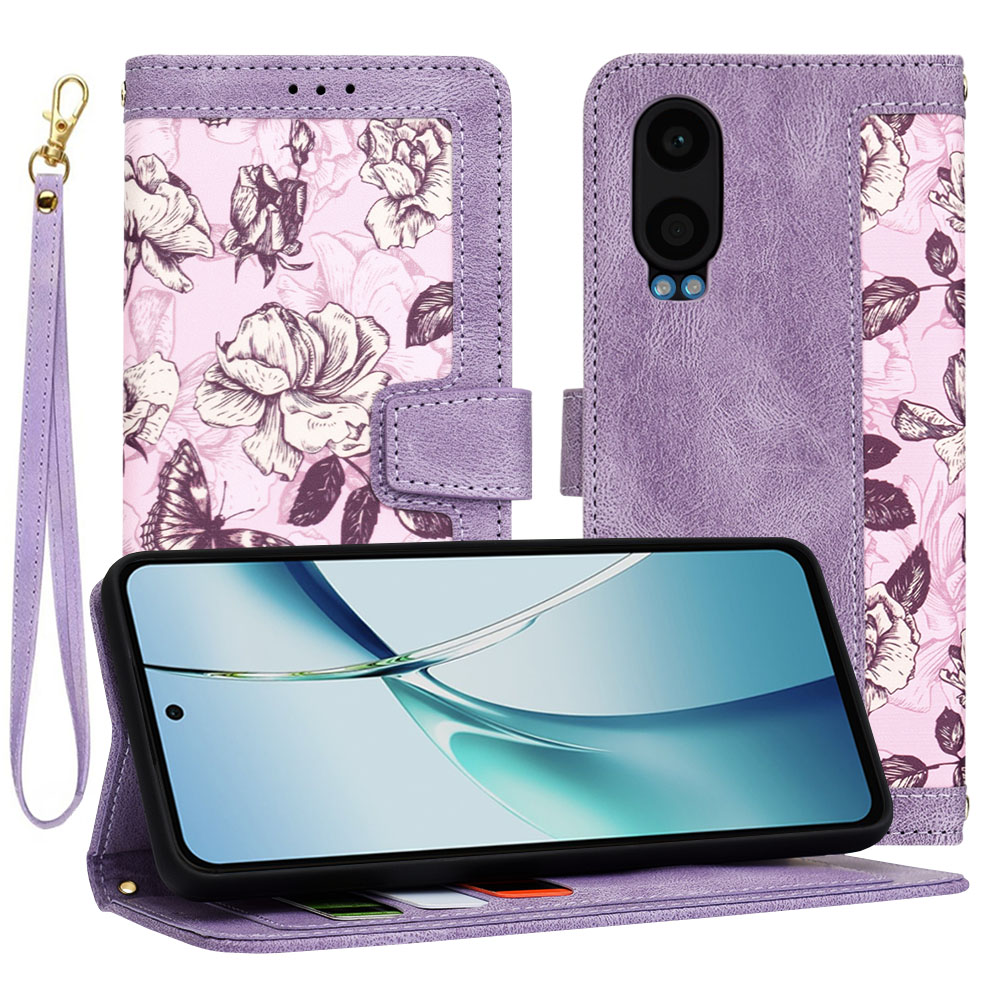 Levně Techsuit FlipCraft obal OnePlus Nord CE4 Lite Purple