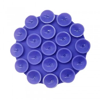 Techsuit SD-CUP držák telefonu přísavka silikon tmavěmodrá