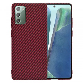 Techsuit Carbonite FiberShell obal Note 20 4G 5G červené