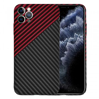 Techsuit Carbonite FiberShell iPhone 11 Pro Max Red Vortex