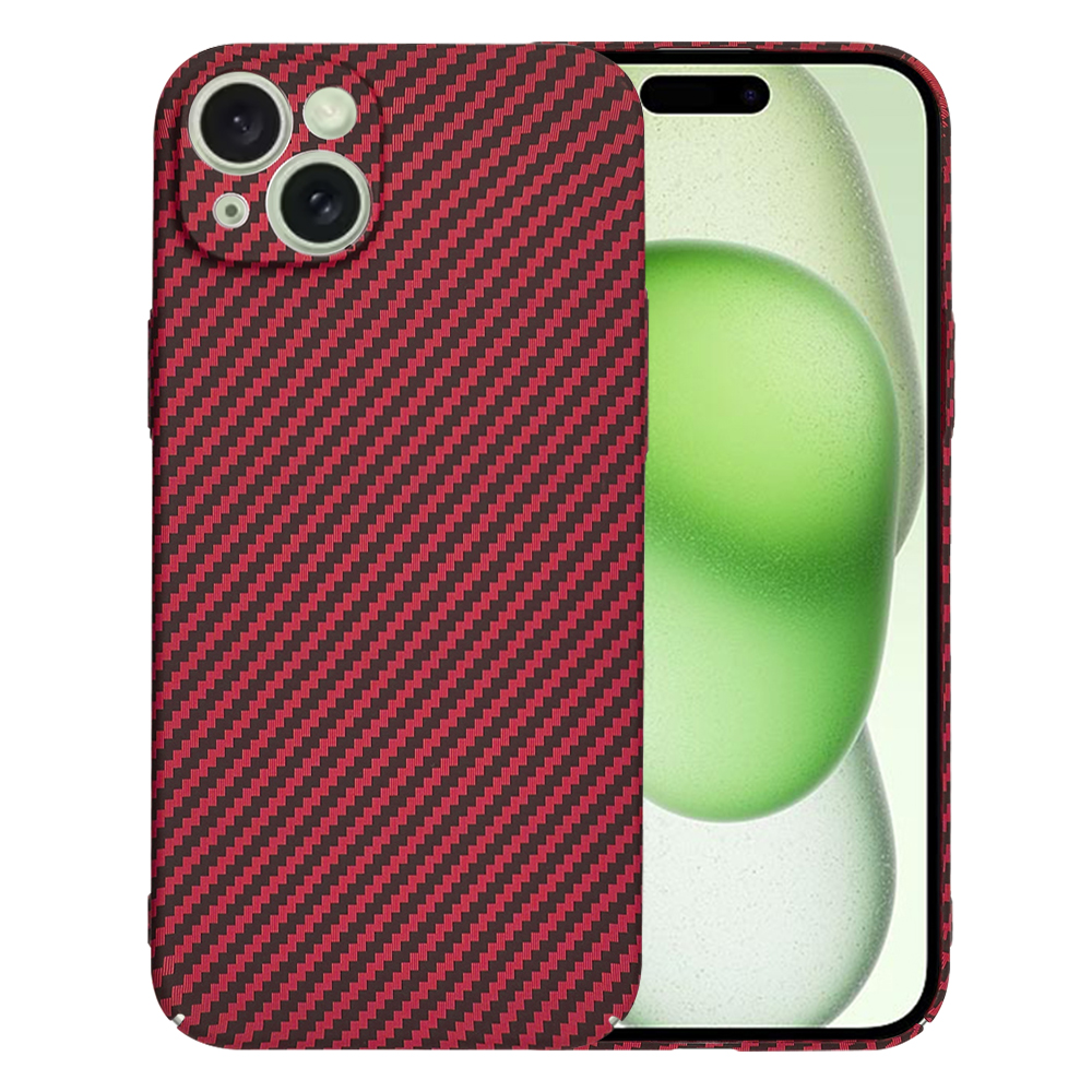 Levně Techsuit Carbonite FiberShell Samsung Galaxy S24 Plus Red