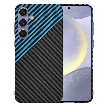 Techsuit Carbonite FiberShell Samsung Galaxy S24+ Blue Pulse