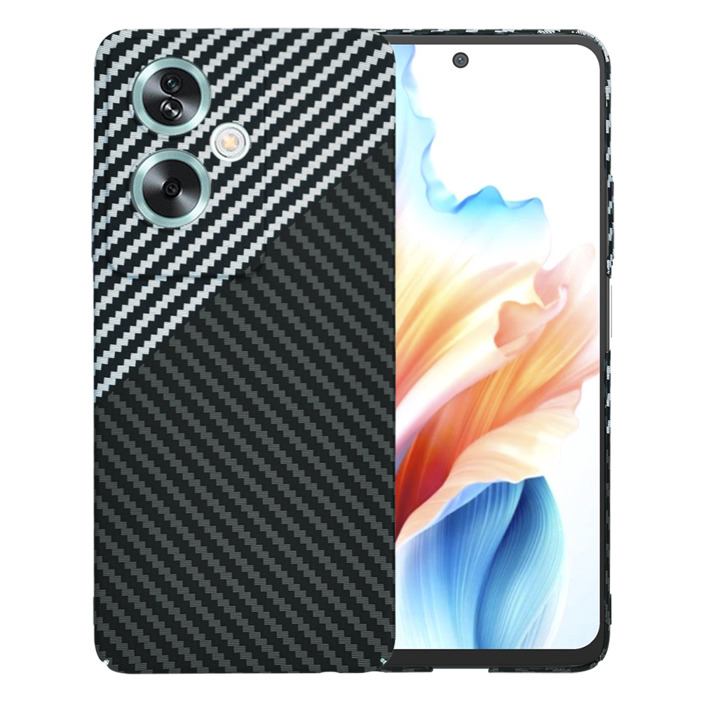 Levně Techsuit Carbonite FiberShell Oppo A79 5G Stealth Gray