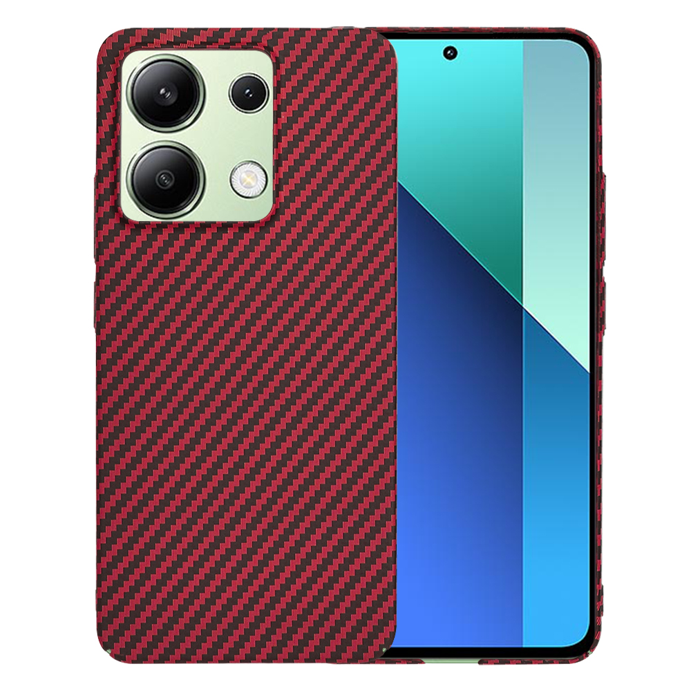 Levně Techsuit Carbonite kryt Xiaomi Redmi Note13 4G červený