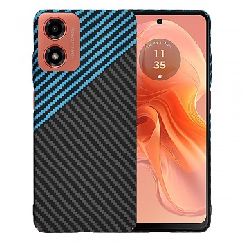 Techsuit Carbonite pro Moto G04 G04s G24 E14 Blue Pulse