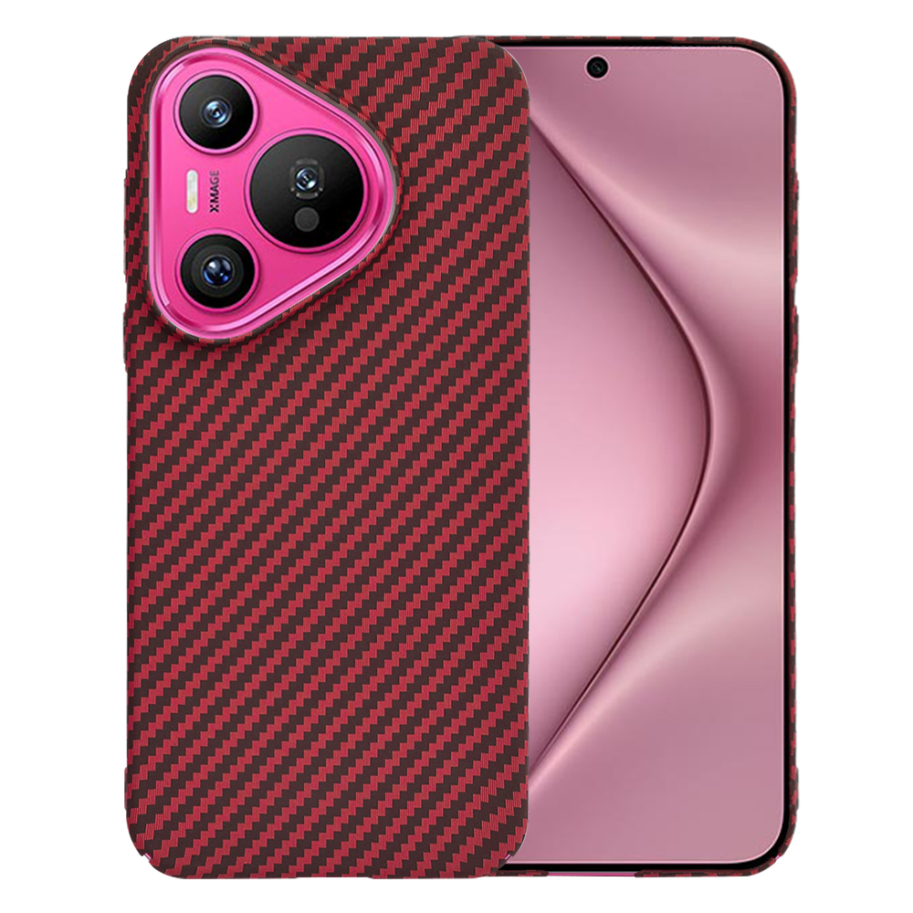 Levně Techsuit Carbonite FiberShell Huawei Pura 70 červená