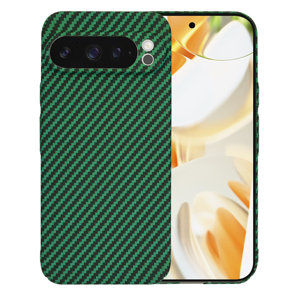 Techsuit Carbonite FiberShell Google Pixel 9 Pro zelený