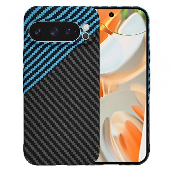 Techsuit Carbonite FiberShell Google Pixel 9 Pro Blue Pulse