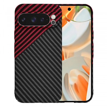 Kryt Techsuit Carbonite FiberShell pro Pixel 9 Pro RedVortex