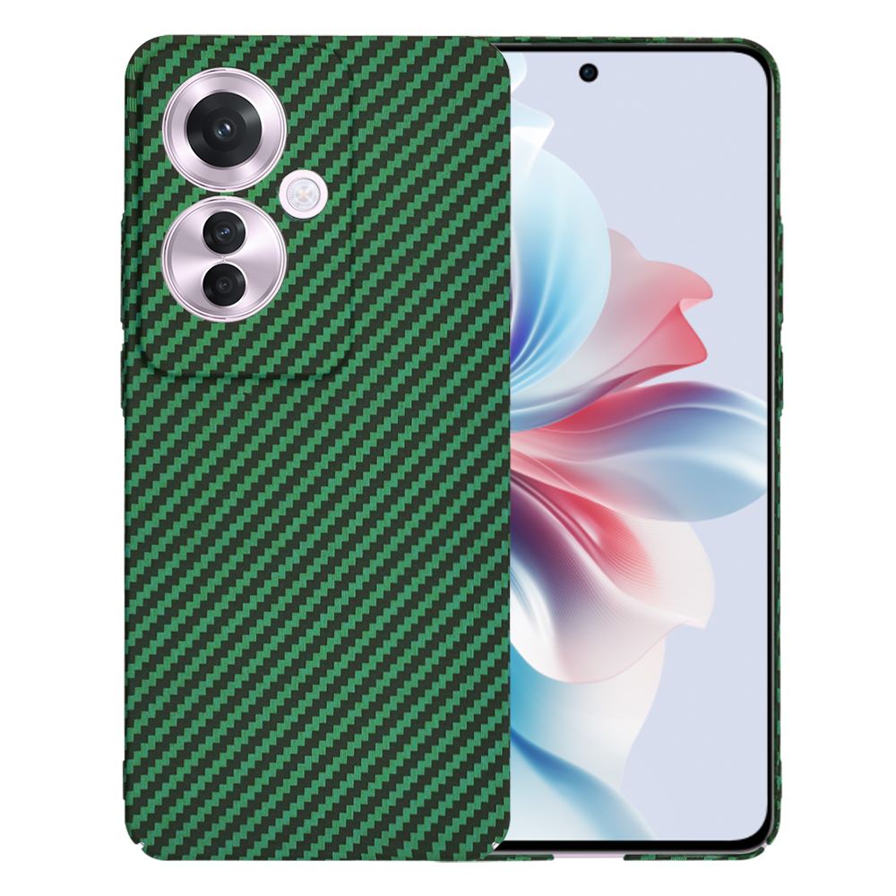 Levně Techsuit Carbonite FiberShell pro Oppo Reno11 F Green
