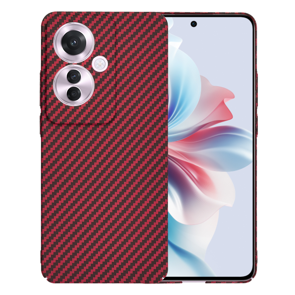 Techsuit Carbonite FiberShell kryt pro Oppo Reno11 F Red