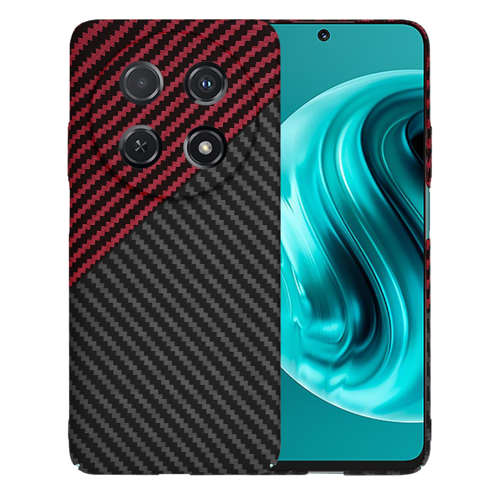 Levně Techsuit Carbonite FiberShell Huawei nova 12i 13i RedVortex